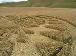 Aldbourne (1), Wiltshire crop circle, aerial photo 24