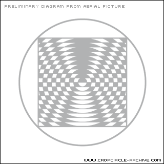 Aldbourne (2), Wiltshire crop circle, aerial photo 18