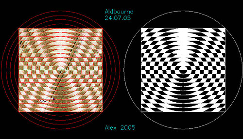 Aldbourne (2), Wiltshire crop circle, aerial photo 19
