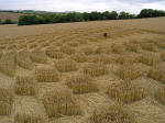 Aldbourne (2), Wiltshire crop circle, aerial photo 9