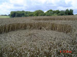 Chalfont St Peter, Buckinghamshire crop circle, aerial photo 8