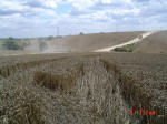 Chalfont St Peter, Buckinghamshire crop circle, aerial photo 13