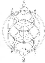 Cuxham, Oxfordshire crop circle, aerial photo 4