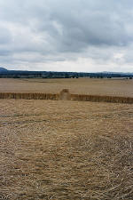 East Field, Wiltshire crop circle, aerial photo 28