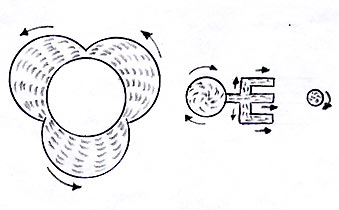 Houndean Bottom, Sussex crop circle, aerial photo 4