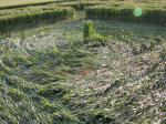 Hundred Acres (East Field), Wiltshire crop circle, aerial photo 48