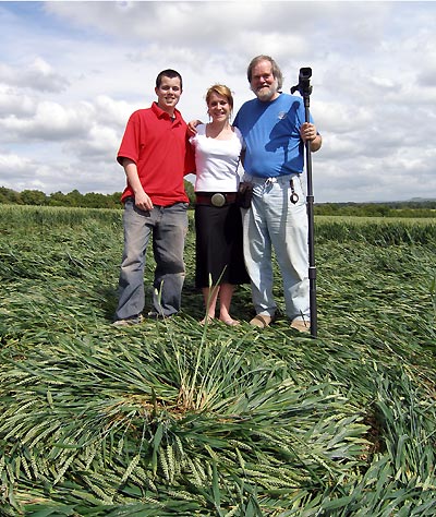 Hundred Acres (East Field), Wiltshire crop circle, aerial photo 59