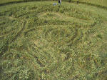 Marden, Wiltshire crop circle, aerial photo 7
