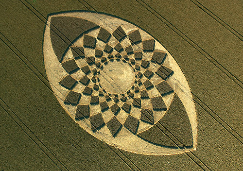 Marden (2), Wiltshire crop circle, aerial photo 9
