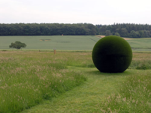 NOT a Crop Circle at Little Frith, Wiltshire crop circle, aerial photo 4