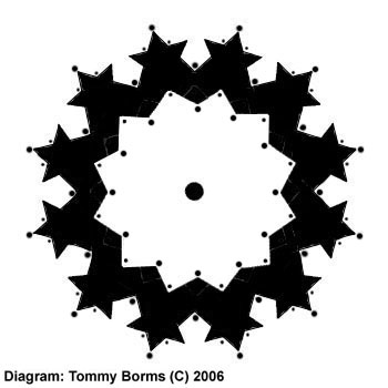 Boxley, Kent crop circle, diagram 12