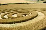 New Barn, Wiltshire crop circle, aerial photo 32