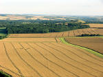 East Field, Wiltshire crop circle, aerial photo 3