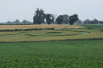 Blofield, Norfolk crop circle, aerial photo 30