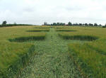 Blofield, Norfolk crop circle, aerial photo 23