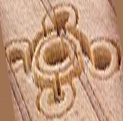 Old Sarum, Hampshire crop circle, aerial photo 4