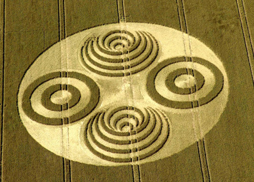 Savernake Forest, Wiltshire crop circle, aerial photo 25