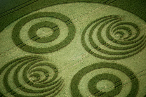 Savernake Forest, Wiltshire crop circle, aerial photo 21