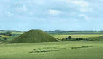 Silbury Hill, Wiltshire crop circle, aerial photo 12