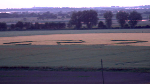 West Somerton, Norfolk crop circle, aerial photo 3
