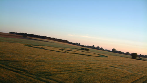 West Somerton, Norfolk crop circle, aerial photo 7