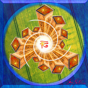 Wayland Smithy, Oxfordshire crop circle, aerial photo 35