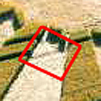 Wayland Smithy, Oxfordshire crop circle, aerial photo 31