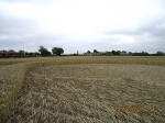 Waltham, Lincolnshire crop circle, aerial photo 8
