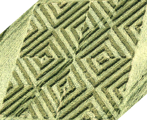 Juggler's Lane, Wiltshire crop circle, aerial photo 5