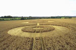 Cannings Cross, Wiltshire crop circle, aerial photo 12