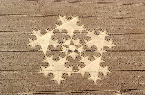 Chute Causeway, Wiltshire crop circle, aerial photo 26