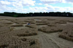 Chute Causeway, Wiltshire crop circle, aerial photo 22