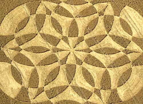 Cannings Cross, Wiltshire crop circle, aerial photo 39