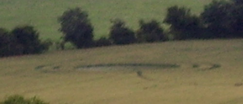 Collingham, West Yorkshire crop circle, aerial photo 5