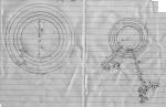Collingham, West Yorkshire crop circle, aerial photo 3