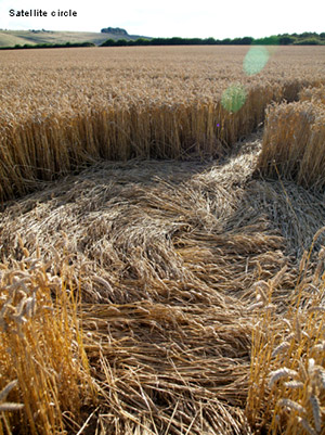 Draycot Foliat, Wiltshire crop circle, aerial photo 5