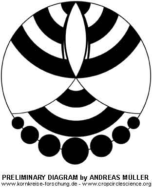 Easton Royal, Wiltshire crop circle, aerial photo 9