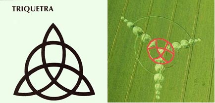 East Field, Wiltshire crop circle, aerial photo 23