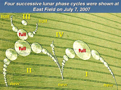 East Field, Wiltshire crop circle, aerial photo 14