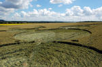 East Field, Wiltshire crop circle, aerial photo 8