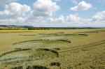 East Field, Wiltshire crop circle, aerial photo 7