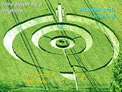 Golden Ball Hill, Wiltshire crop circle, aerial photo 13