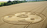 Green Street, Wiltshire crop circle, aerial photo 15