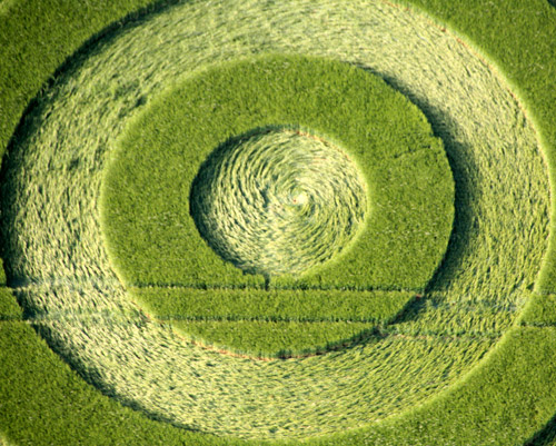 Morgan Hill, Wiltshire crop circle, aerial photo 30