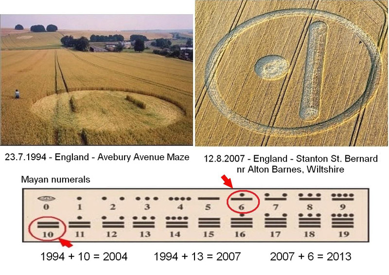 Stanton St Bernard, Wilshire crop circle, aerial photo 13