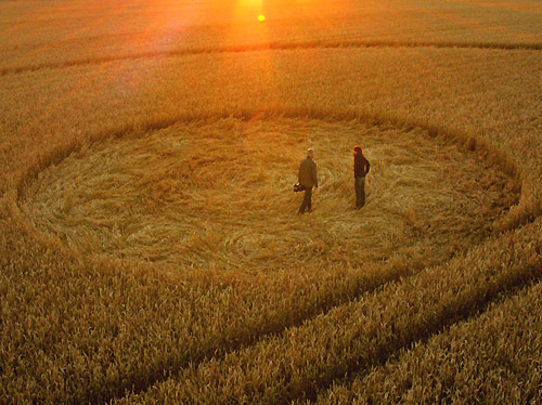 Stanton St Bernard, Wilshire crop circle, aerial photo 30