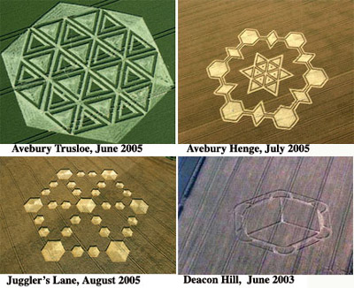 Toot Balden, Oxfordshire crop circle, aerial photo 9