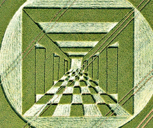 West Down, Wiltshire crop circle, aerial photo 18