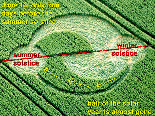 Westwoods, Wiltshire crop circle, aerial photo 8