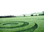 Winterbourne Monkton, Wiltshire crop circle, aerial photo 15